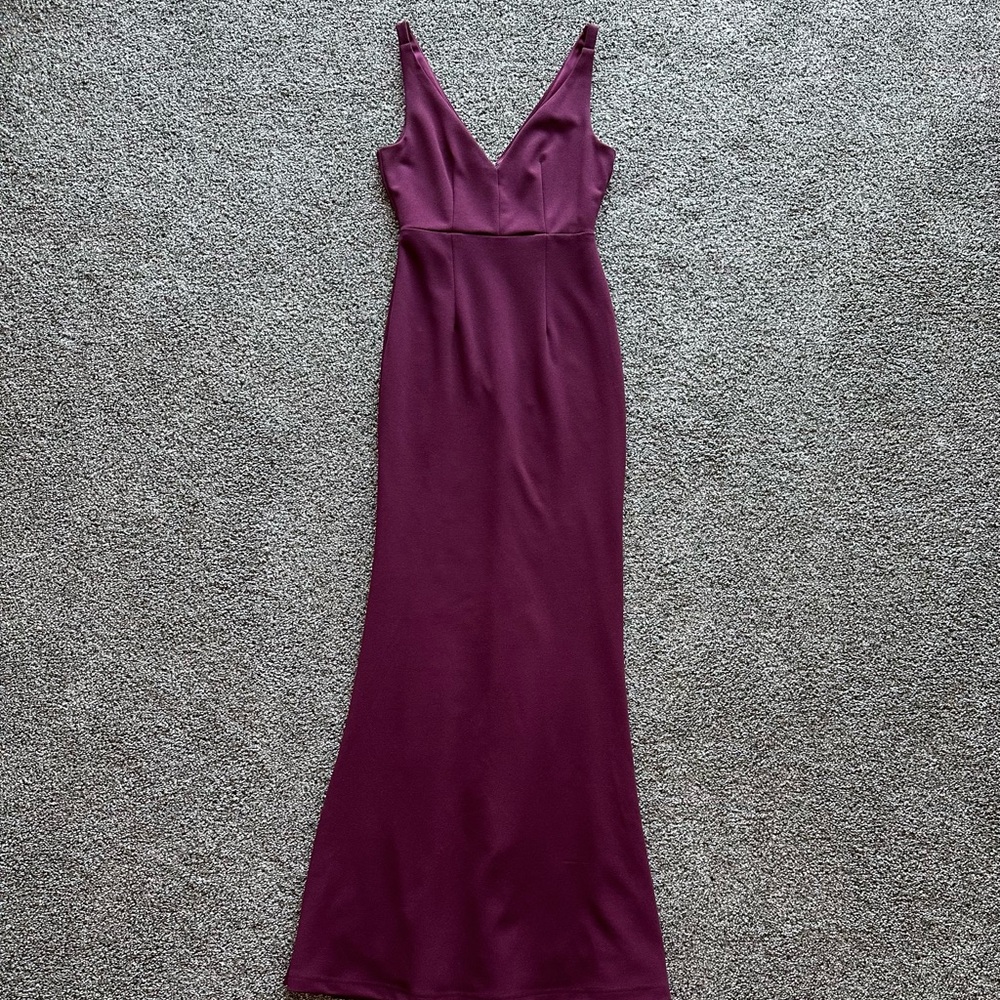 Lulu’s Wedding Guest Floor Length Dress